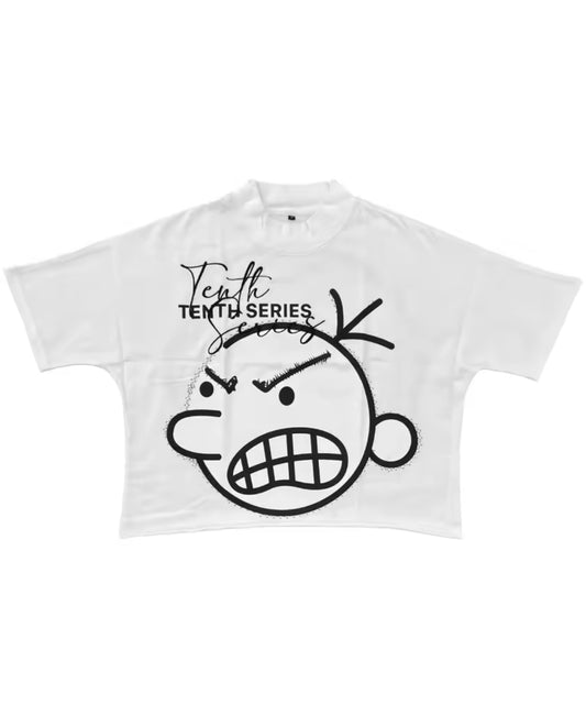 Vintage Cross Graphic Oversized T Shirt